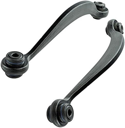 TRQ Rear Upper Control Arm Set Compatible with 2008-2017 Buick Enclave 2009-2017 Chevrolet Traverse 2007-2016 GMC Acadia 2017 Acadia Limited 2007-2010 Saturn Outlook