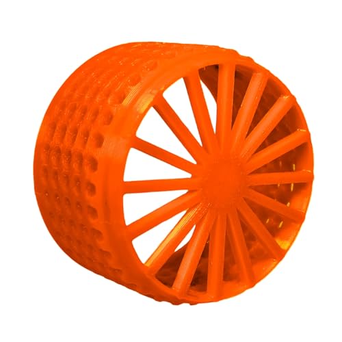 Anemone Guard For Hygger Mini Wave Maker hygger 1600 GPH 14w - PROTECT YOUR ANEMONE AND INVERTS WITH THIS ANEMONE GUARD - MADE WITH FISH SAFE PLASTIC *ORANGE*