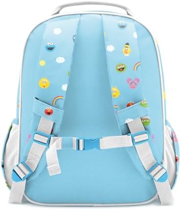 Simple Modern Medium Sesame Street Toddler Backpack for School Girls and Boys | Kindergarten Elementary Kids Backpack | Fletcher Collection | Kids - 15" tall | Sesame Street Pals