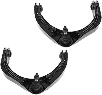 TRQ Front Steering & Suspension Kit Ball Joint Control Arm with Ball Joint Sway Bar Stabilizer Link Tie Rod Compatible with 2006-2008 Dodge Ram 1500