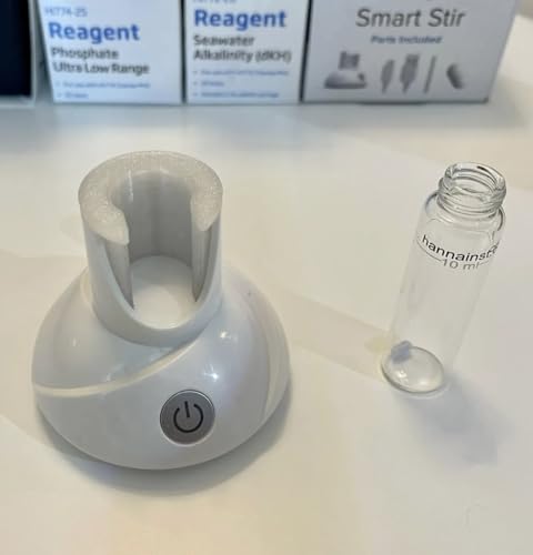 Adapter Compatible with Hanna Checker Cuvette and AutoAqua Smart Stirrer (Black)