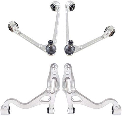 TRQ Front Control Arm with Ball Joint Set Compatible with 2003-2005 Ford Thunderbird 2002-2006 Lincoln LS
