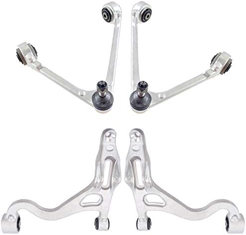 TRQ Front Control Arm with Ball Joint Set Compatible with 2003-2005 Ford Thunderbird 2002-2006 Lincoln LS