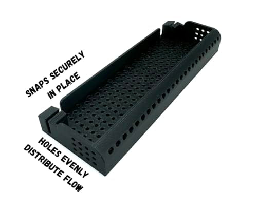 Flow Brake/Diffuser Compatible with MarineLand Penguin Bio-Wheel Series - Slow & Quiet Flow (200/350 1 Piece, Grey)