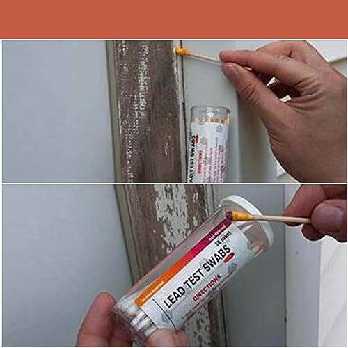 AAwipes Lead Test Swab Kit (80 Pcs Rapid Home Testing Swabs, 30-Second Results Dip in Water). Home Use, Painted, Dishes, Toys, Jewelry, Metal, Ceramics, Wood (LS80)