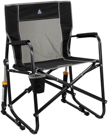 GCI OUTDOOR Freestyle Rocker Outdoor Rocking Chair with Beverage Holder