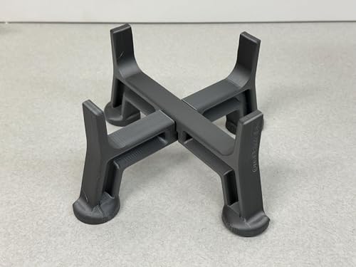 Quail Feeder Container with Feeding Ports and Stand | Ports are 3D Printed | Made in USA (4-Quart, Baby Blue)