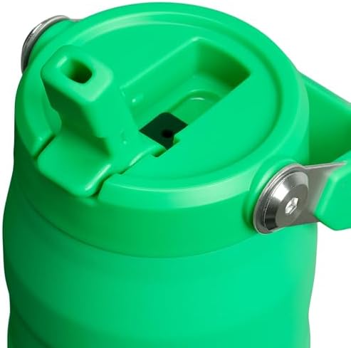 Stanley IceFlow Flip Straw 2.0 Water Bottle 24 oz | Built-In Straw with Larger Opening | Lightweight and Leak Resistant | Insulated Stainless Steel | BPA-Free | Meadow