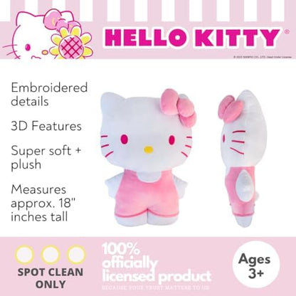 Franco Bedding Super Soft Plush, 1 Count (Pack of 1), Hello Kitty