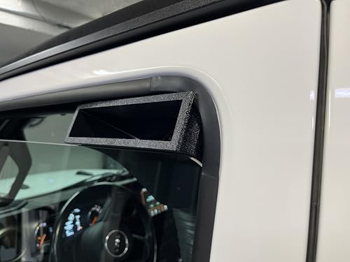 ECOFLOW Wave 2 & 3 Exhaust 5in or Intake 6" Duct to square for easier window mounting