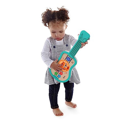 Baby Einstein Sing & Strum Magic Touch Ukulele Wooden Musical Toy, Ages 6 Months+, Multicolored