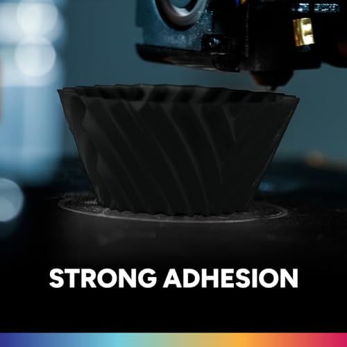 OVERTURE 4KG Bundle PLA Filament 1.75mm, Neatly Wound 3D Printer Filament 4 Pack 1kg Spool (2.2lbs), Dimensional Accuracy +/- 0.02 mm, Fit Most FDM 3D Printers (Black 4-Pack)