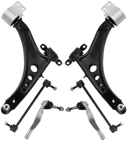 TRQ Front Steering & Suspension Kit Compatible with 2016 Chevrolet Malibu