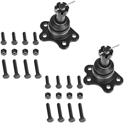 TRQ Front Steering & Suspension Kit Ball Joint Idler Arm Pitman Arm Sway Bar Stabilizer Link Set Tie Rod Compatible with 1996-1999 Chevrolet K1500 K1500 Suburban 1996-2000 K2500 Tahoe GMC Yukon