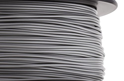 HATCHBOX 1.75mm Cool Gray PLA 3D Printer Filament, 1 KG Spool, Dimensional Accuracy +/- 0.03 mm, 3D Printing Filament