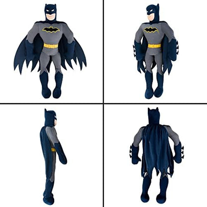 Franco Kids Bedding Super Soft Plush Cuddle Pillow Buddy, One Size, Batman