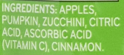 Beech-Nut Baby Food Pouches, Pumpkin Zucchini Apple Veggie Puree Baby & Toddler Food, 3.5 oz (24 Pack)