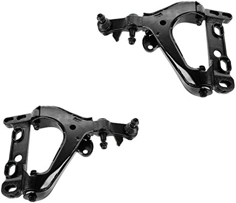 TRQ Front Lower Control Arm with Ball Joint Set Compatible with 2008-2009 Chevrolet Trailblazer GMC Envoy 2008 Isuzu Ascender Saab 9-7x