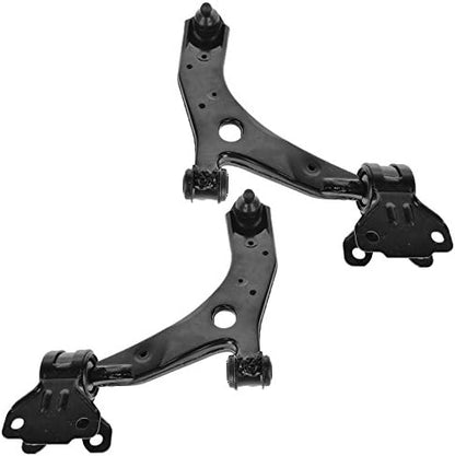 TRQ Front Lower Control Arm with Ball Joint Set Compatible with 2010-2013 Mazda 3