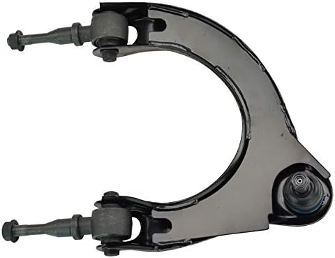TRQ Front Upper Control Arm with Ball Joint Set Compatible with 1995-2000 Chrysler Sebring Dodge Avenger 1995-1998 Eagle Talon 1995-1999 Mitsubishi Eclipse 1994-1998 Galant