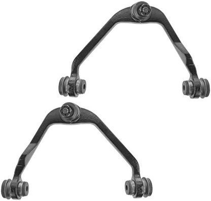 TRQ Front Upper Control Arm with Ball Joint Set Compatible with 1997-2002 Ford Expedition 1997-2003 F-150 2004 F-150 Heritage 1997-1999 F-250 2002 Lincoln Blackwood 1998-2002 Navigator