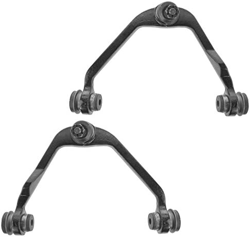 TRQ Front Upper Control Arm with Ball Joint Set Compatible with 1997-2002 Ford Expedition 1997-2003 F-150 2004 F-150 Heritage 1997-1999 F-250 2002 Lincoln Blackwood 1998-2002 Navigator