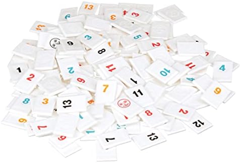 Rummikub Six Player Edition - The Classic Rummy Tile Game - More Tiles and More Players for More Fun! by Pressman , Blue