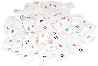 Rummikub Six Player Edition - The Classic Rummy Tile Game - More Tiles and More Players for More Fun! by Pressman , Blue
