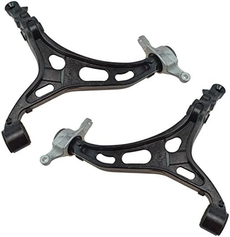 TRQ Front Lower Control Arm Set Compatible with 2011-2015 Dodge Durango Jeep Grand Cherokee