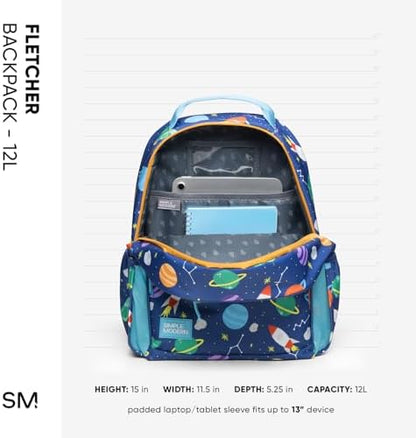 Simple Modern Medium Bluey Toddler Backpack for School Girls and Boys | Kindergarten Elementary Kids Backpack | Fletcher Collection | Kids - 15" tall | Bluey Sky