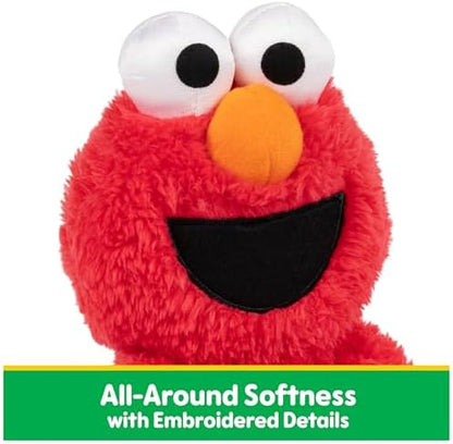 GUND Sesame Street Official Elmo Take Along Buddy Plush, Premium Plush Toy for Ages 1 & Up, Red, 13”