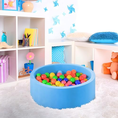 Play Balls for Ball Pit, Plastic Crush Proof, Phthalate & BPA Free, Assorted Colors (200 Balls)
