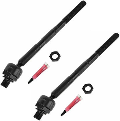 TRQ Front Steering & Suspension Kit Ball Joint Control Arm with Ball Joint Sway Bar Stabilizer Link Tie Rod Compatible with 2008-2011 Dodge Nitro
