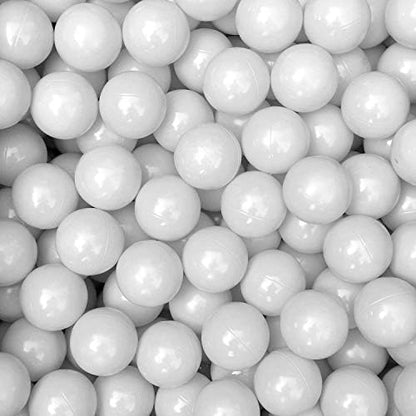 MoonxHome Ball Pit Balls for Toddlers, BPA Free Crush Proof Plastic Toy Balls for Ball Pit, Children's Pool Water Toys, Macaron Ocean Balls for Play Tent 2.15 Inch Pack of 100…