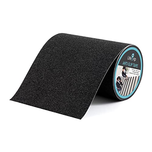 Anti Slip Traction Tape, 8 Inch x 30 Foot - Best Grip, Friction, Abrasive Adhesive for Stairs, Tread Step, Indoor, Outdoor (8" X 30')
