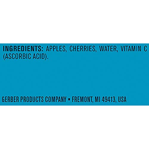 Gerber 2nd Foods Fruits Apple & Cherry Pureed Baby Food, 4 Ounce Tubs, 2 Count (Pack of 8)