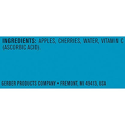 Gerber 2nd Foods Fruits Apple & Cherry Pureed Baby Food, 4 Ounce Tubs, 2 Count (Pack of 8)
