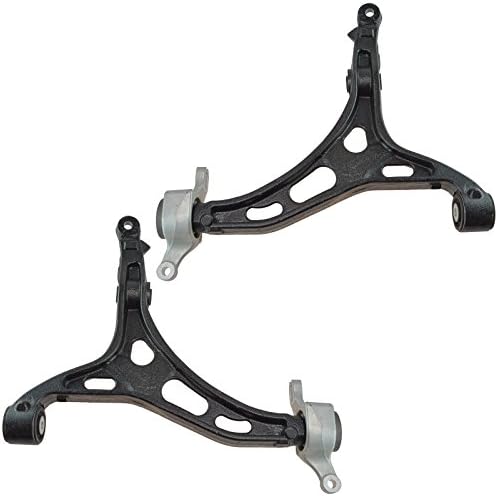 TRQ Front Lower Control Arm Set Compatible with 2011-2015 Dodge Durango Jeep Grand Cherokee
