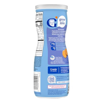 Gerber Baby Snacks Puffs, Sweet Potato, 1.48 Ounce (Pack of 6)