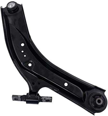 TRQ Front Steering & Suspension Kit Control Arm with Ball Joint Sway Bar Stabilizer Link Tie Rod Compatible with 2014-2020 Nissan Rogue 2017-2022 Rogue Sport