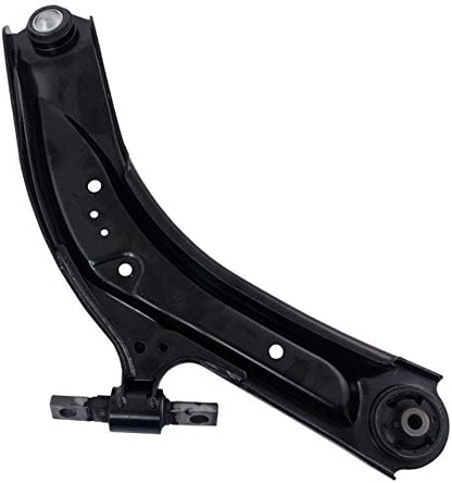 TRQ Front Steering & Suspension Kit Control Arm with Ball Joint Sway Bar Stabilizer Link Tie Rod Compatible with 2014-2020 Nissan Rogue 2017-2022 Rogue Sport