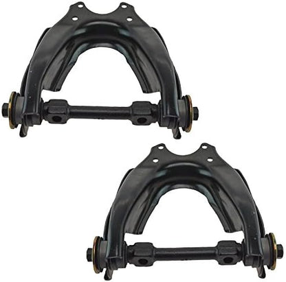 TRQ Front Upper Control Arm Set Compatible with 1989-1995 Toyota Pickup 1993-1998 T100