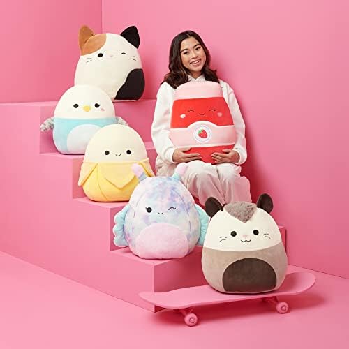 Squishmallows Original 12-Inch Cascade Teal Turtle with Tie-Dye Shell - Official Jazwares Plush