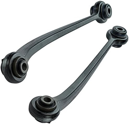 TRQ Rear Upper Control Arm Set Compatible with 2008-2017 Buick Enclave 2009-2017 Chevrolet Traverse 2007-2016 GMC Acadia 2017 Acadia Limited 2007-2010 Saturn Outlook