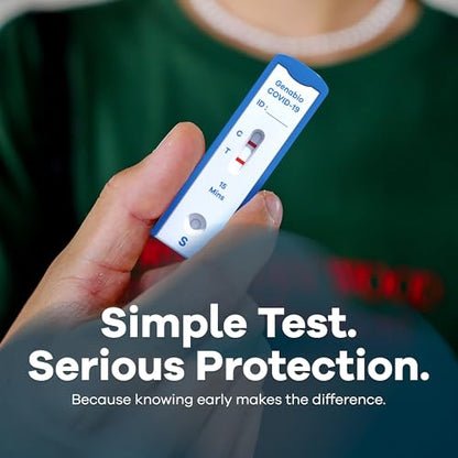 Genabio COVID Home Test (1 Pack - 5 Tests) – FDA EUA Authorized, 15-Minute at-Home Results, OTC at Home Covid Test Kit, Nasal Swab, Easy to Use & No Discomfort, Ages 2+