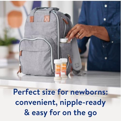 Similac 360 Total Care Sensitive Infant Formula for Fussiness & Gas Due to Lactose Sensitivity, Has 5 HMO Prebiotics, Baby Formula, Ready to Feed, 2-fl-oz Bottle, Pack of 48