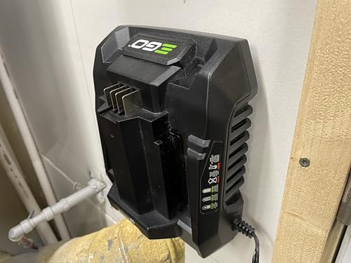 EGO Wall Battery Charger CH3200 Easy Mount Alignment - Allows Mounting Ego Battery Charger on a Wall (2 PACK)