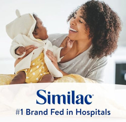 Similac Sensitive Infant Formula, for Fussiness & Gas Due to Lactose Sensitivity, Ready-to-Feed Baby Formula, 32-fl-oz Bottle, Pack of 6