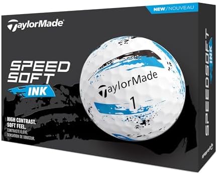TaylorMade SpeedSoft Golf Balls, Maximum Distance with Ultra-Soft Feel, Perfect for Off The Tee and Around The Green