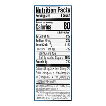 Gerber Baby Food Pouches, Toddler 12+ Months, Fruit & Yogurt Very Berry, 3.5 Ounce (Pack of 12)